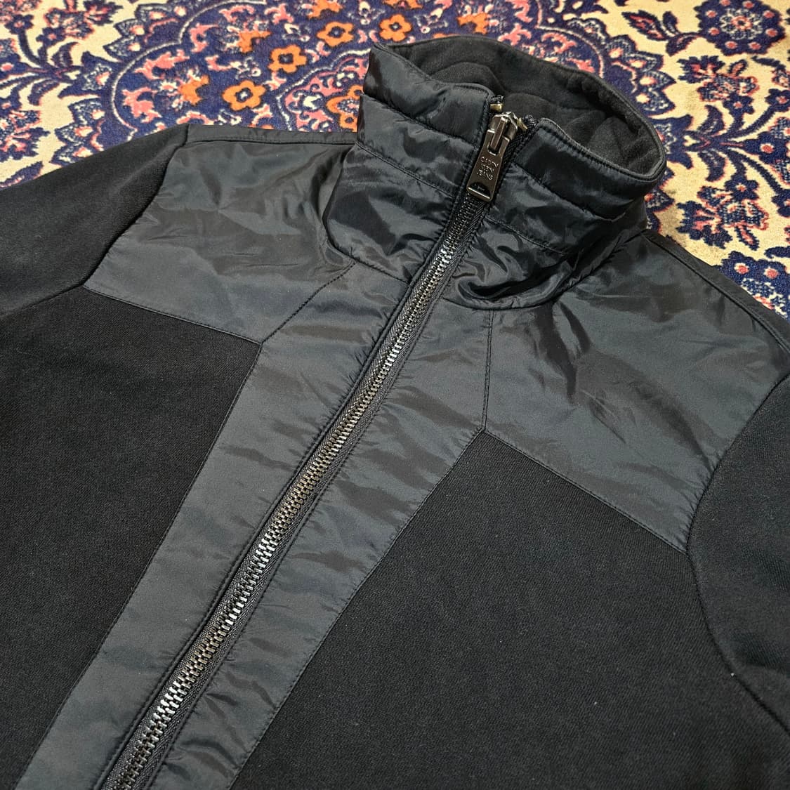 켈빈클라인 y2k 00's 나일론 코튼 블럭 집업 저지 자켓
 상품이미지4