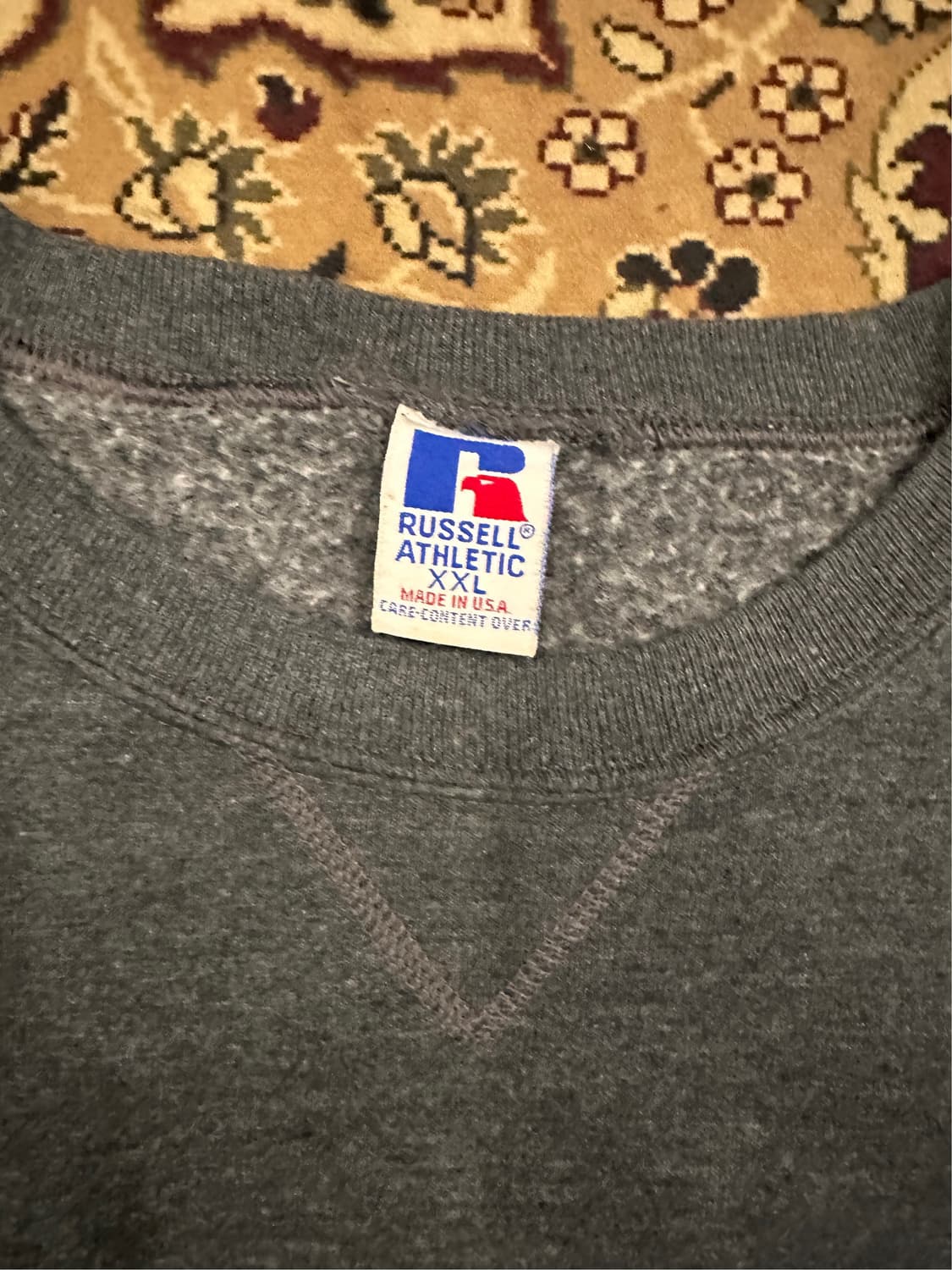 XXL)90s made in usa 러셀 어슬레틱 맨투맨 상품이미지3