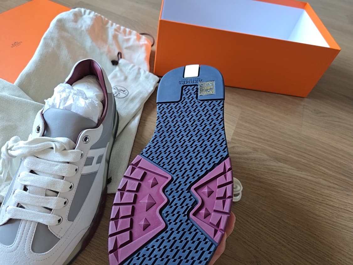 에르메스 트레일 스니커즈 41.5(270~275)백화점 정품 상품이미지6