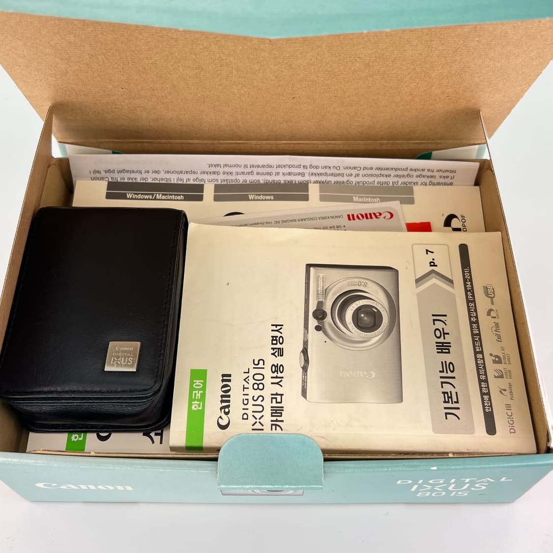 캐논 익서스 Canon IXUS 80 IS 실버 상품이미지10
