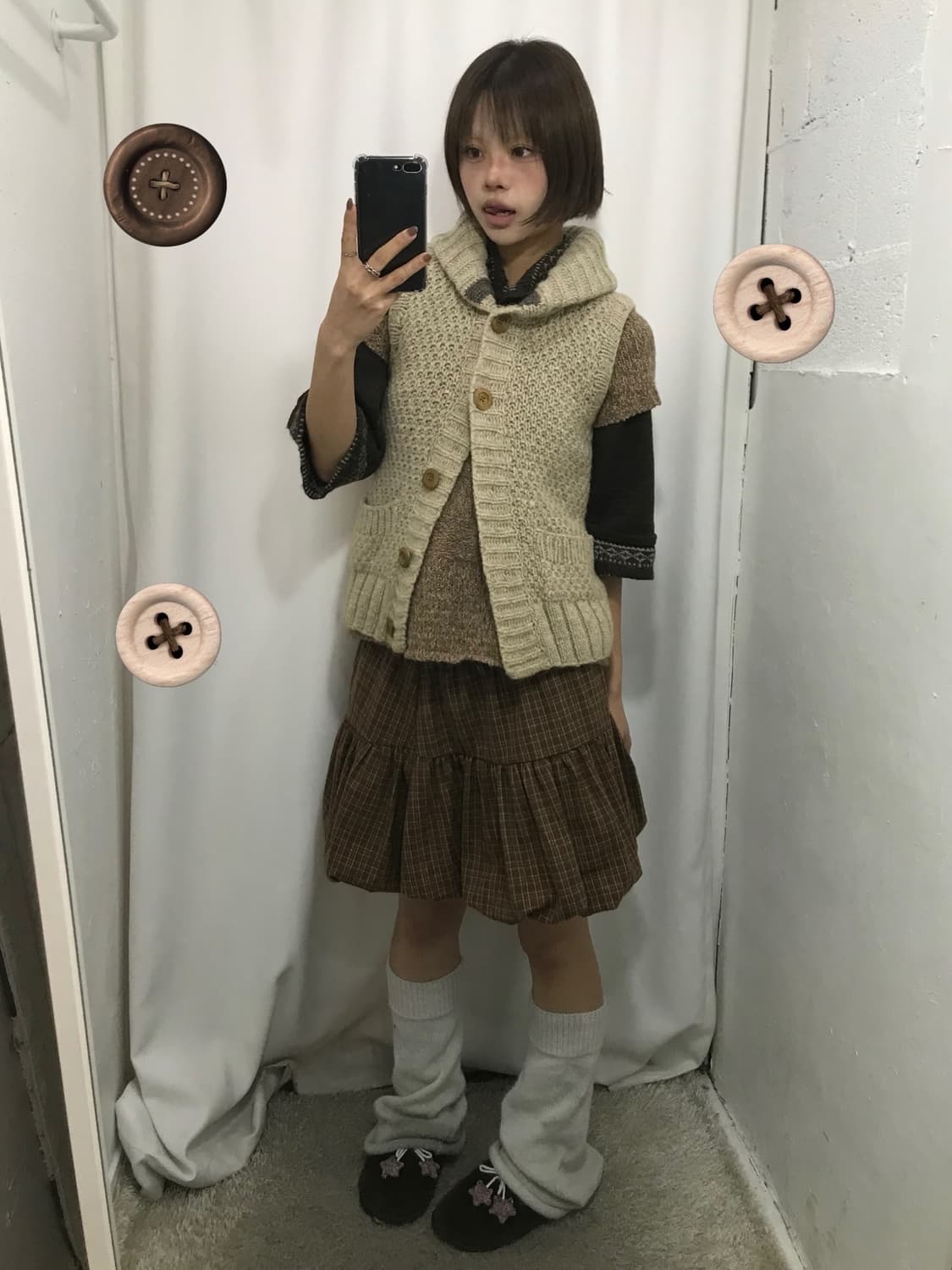 🦦 웜 브라운 톤온톤 코디 🦦 상품이미지1