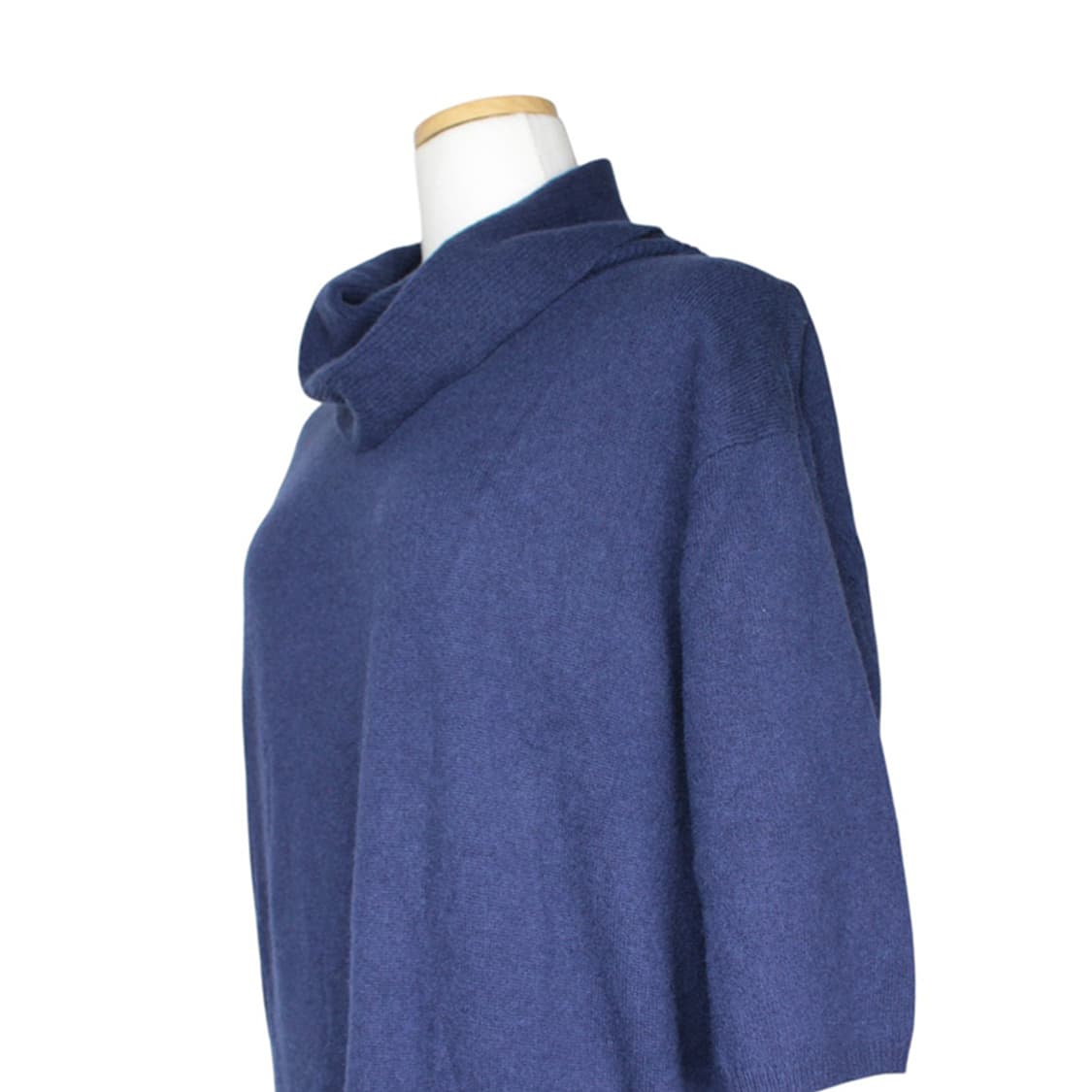 S막스마라 네이비블루 캐시미어 터틀넥 원피스 66 상품이미지4