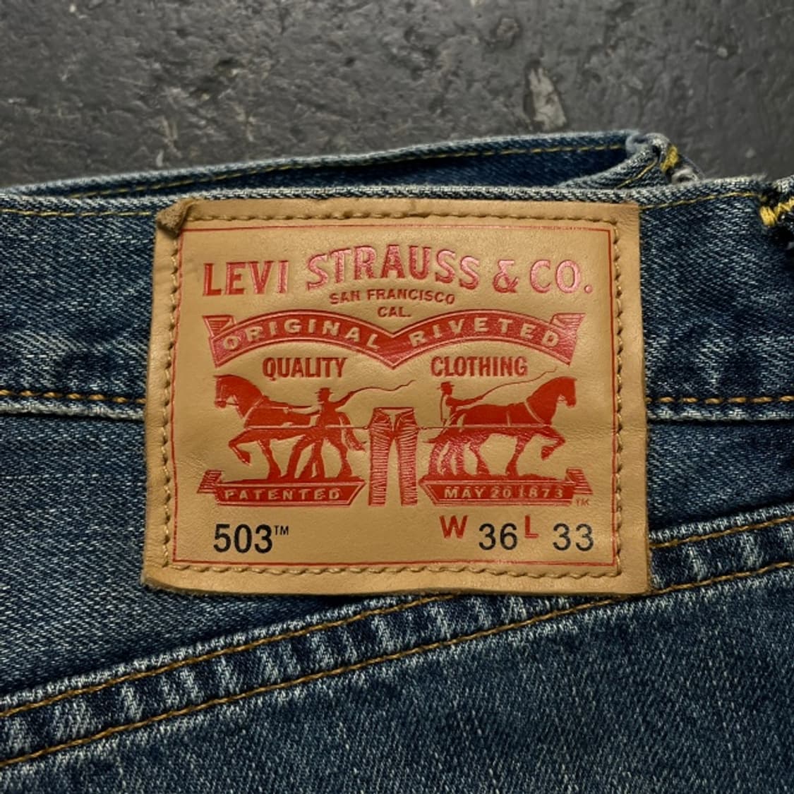 36 리바이스 503 청바지 상품이미지5