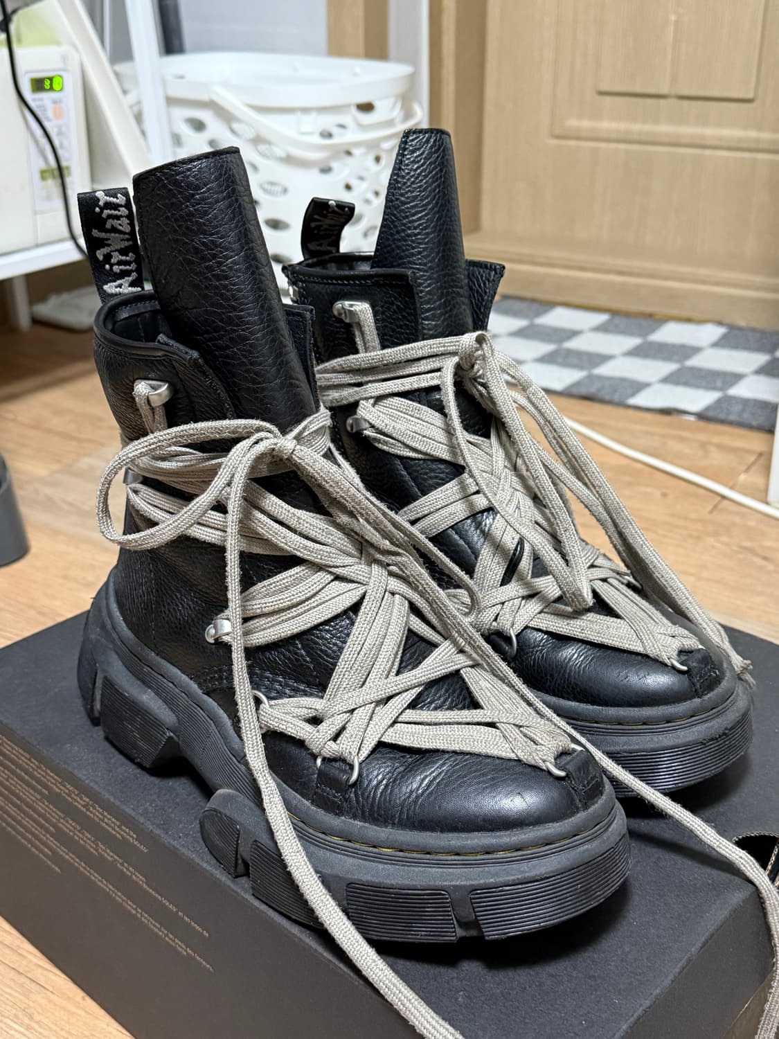 닥터마틴x릭오웬스 1460 메가레이스 41size, UK 7 상품이미지2