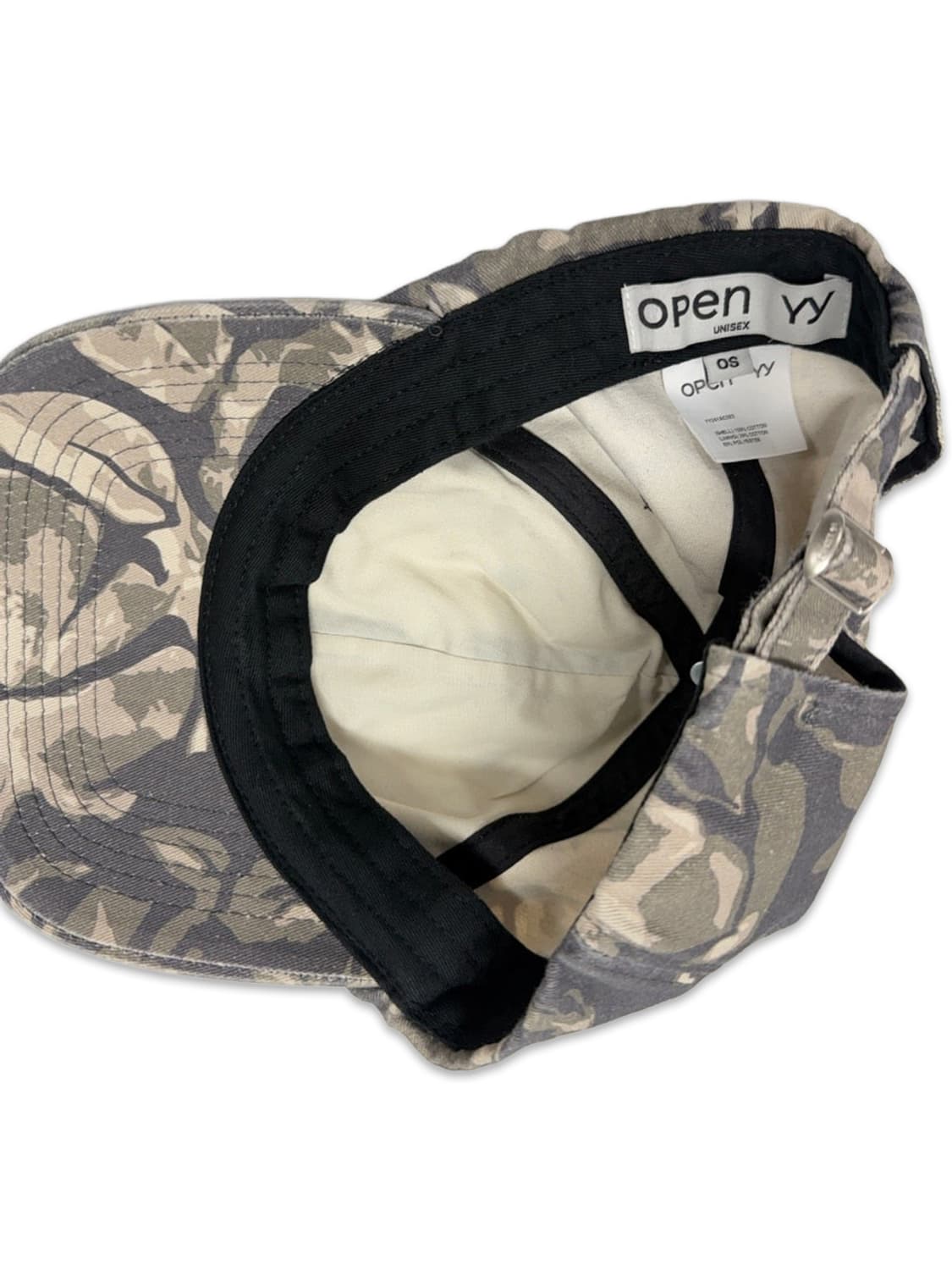 오픈 와이와이 카모 캡 카키 상품이미지6