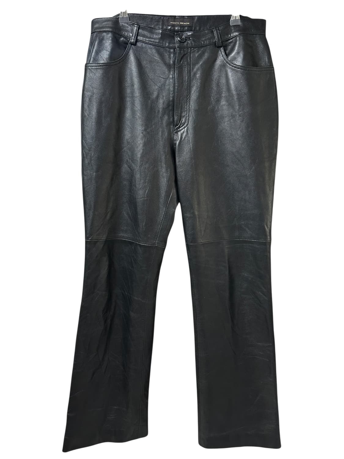 빈티지 쉽스킨 레더 부츠컷 팬츠 517 상품이미지7