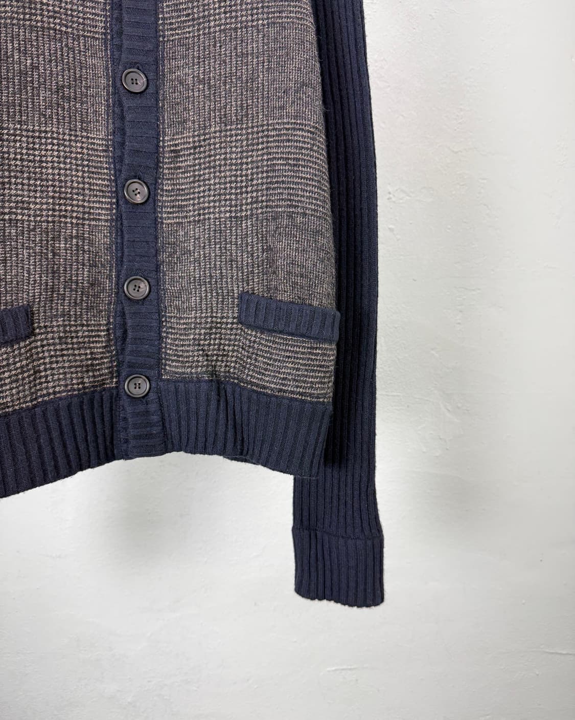 돌체앤가바나 하운드투스 버튼 드라이버 하이넥 니트 자켓 상품이미지6
