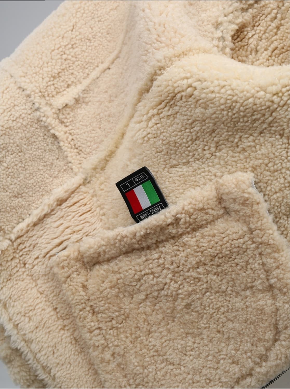 Real LambSkin - Crack Leather Mustang 상품이미지7