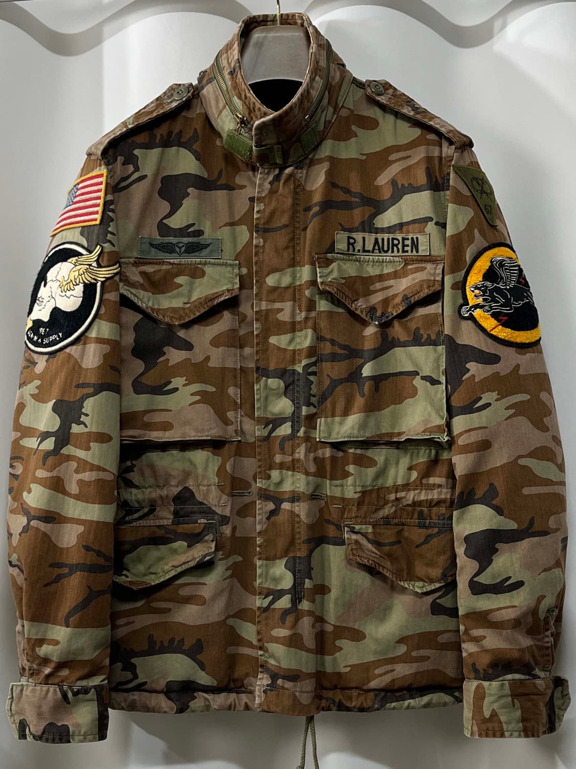 폴로 랄프로렌 BDU 플라잉 타이거 유틸리티 M65 필드 자켓 상품이미지1