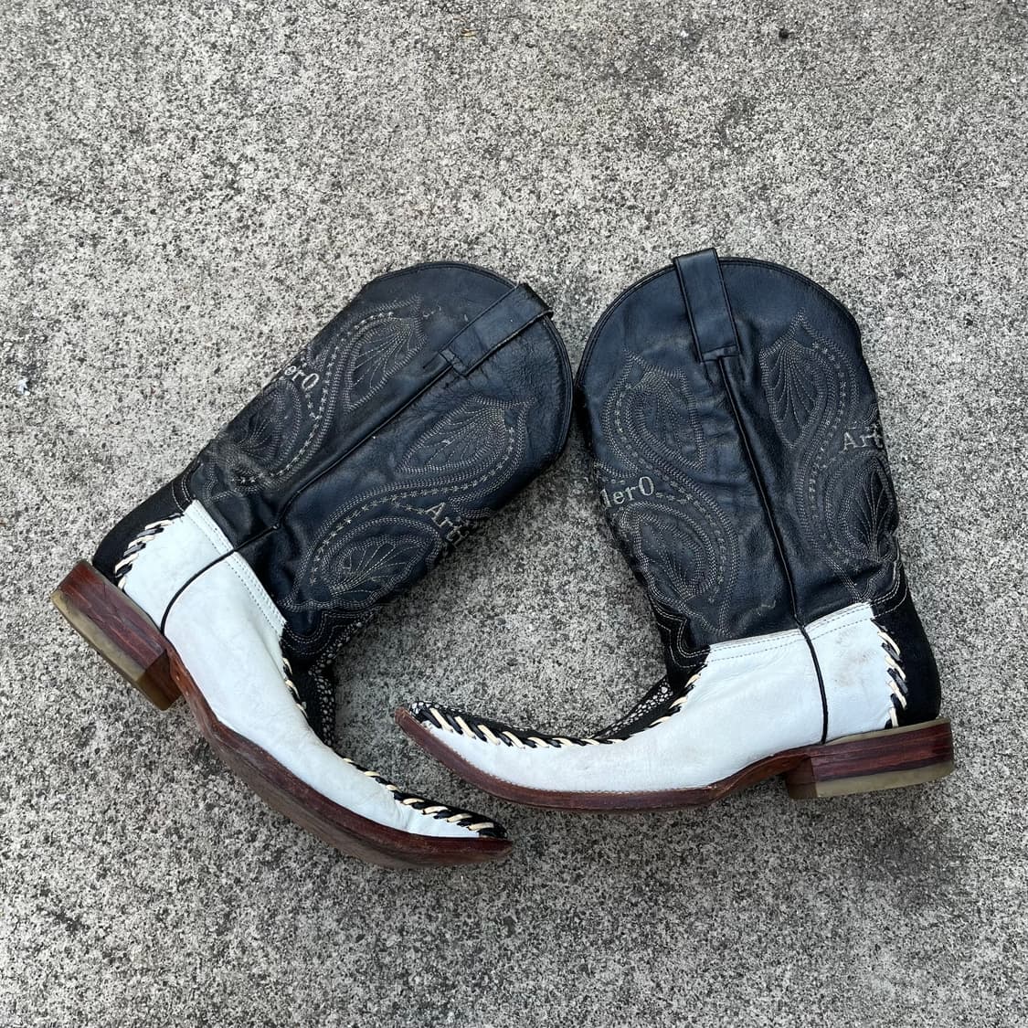 빈티지 멕시칸 웨스턴 부츠 (265) 상품이미지3