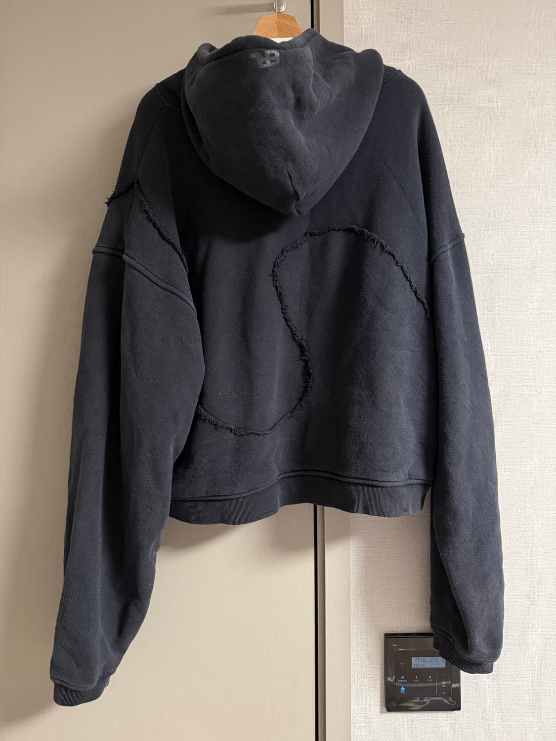 ERL 스월 후드 블랙 L  상품이미지2