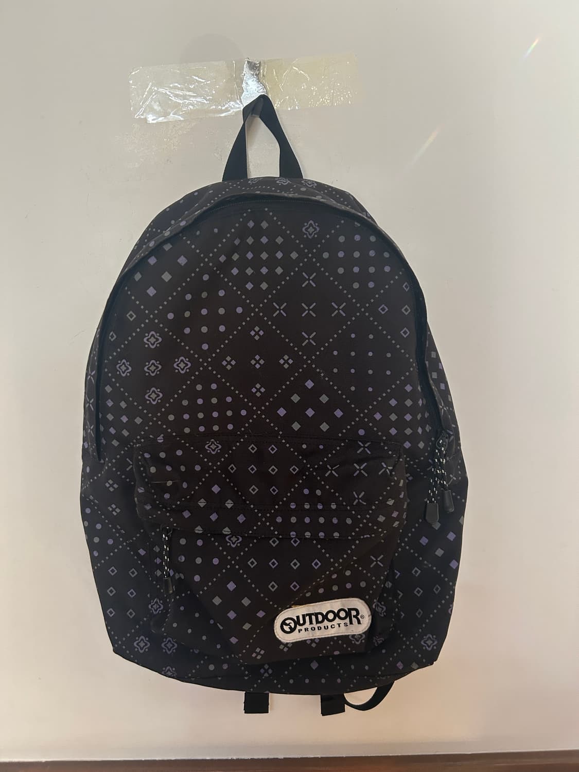 땡땡이 네모 백팩  상품이미지1