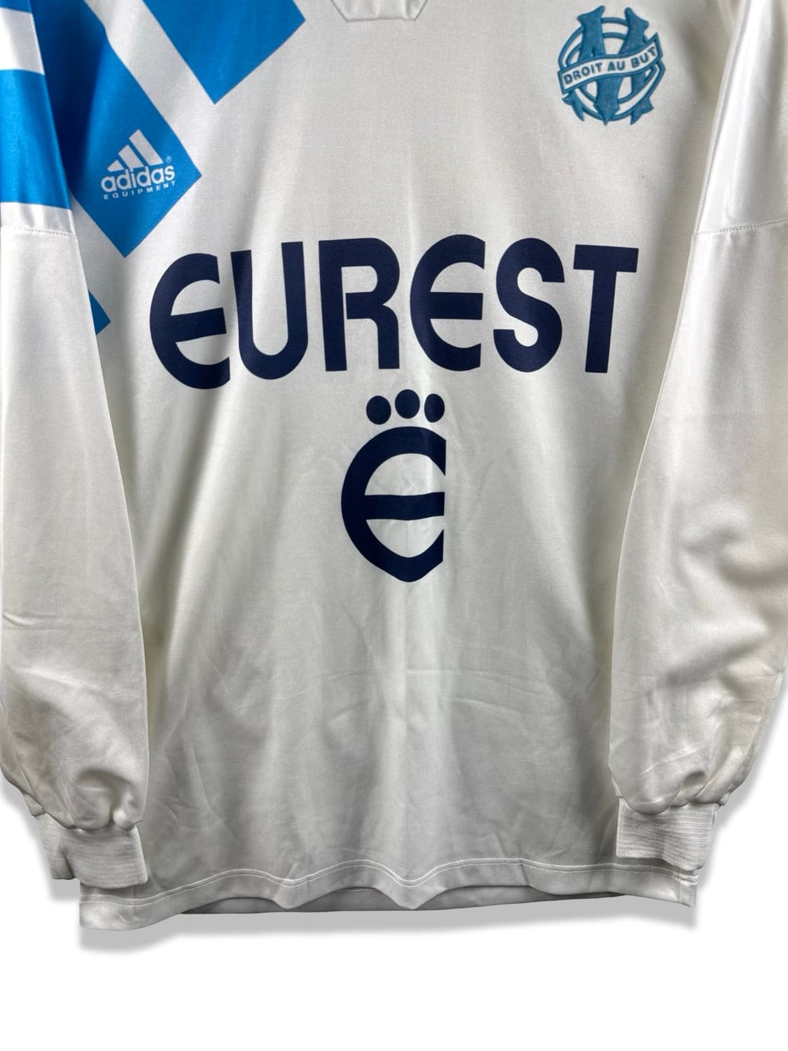 90s 아디다스 93-94 올랭피크 드 마르세유 올드 유니폼2809 상품이미지4