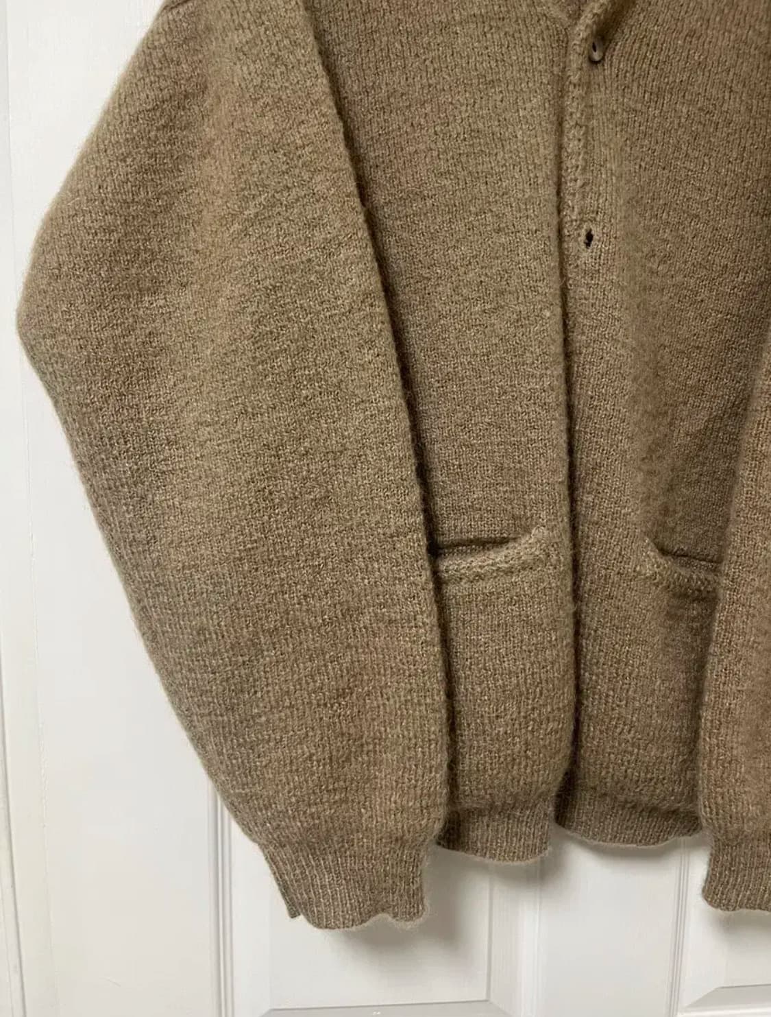 [3] 스테디에브리웨어 SEW / 모헤어 가디건 / 베이지브라운 상품이미지4