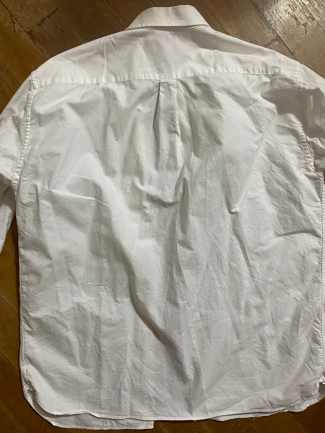 ANOBILIR KIRSH 화이트 옥스포드 셔츠 M (105) 상품이미지6