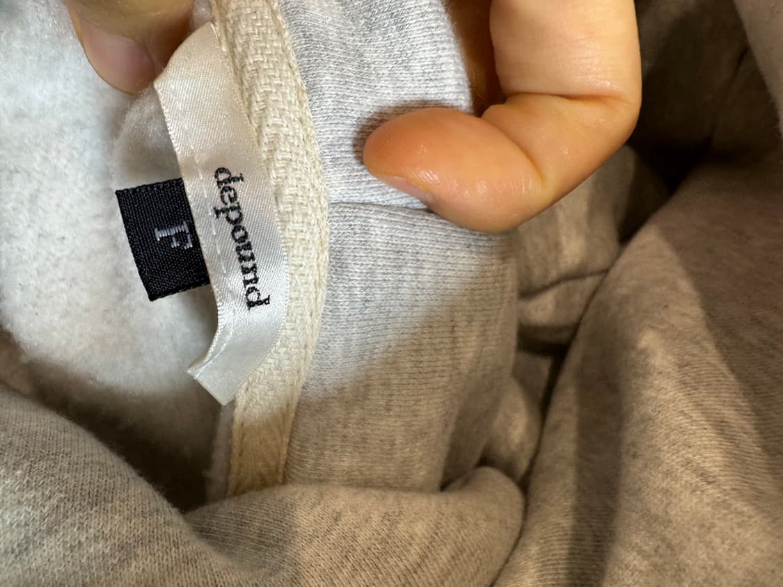 드파운드 d/p logo hoodie  상품이미지7