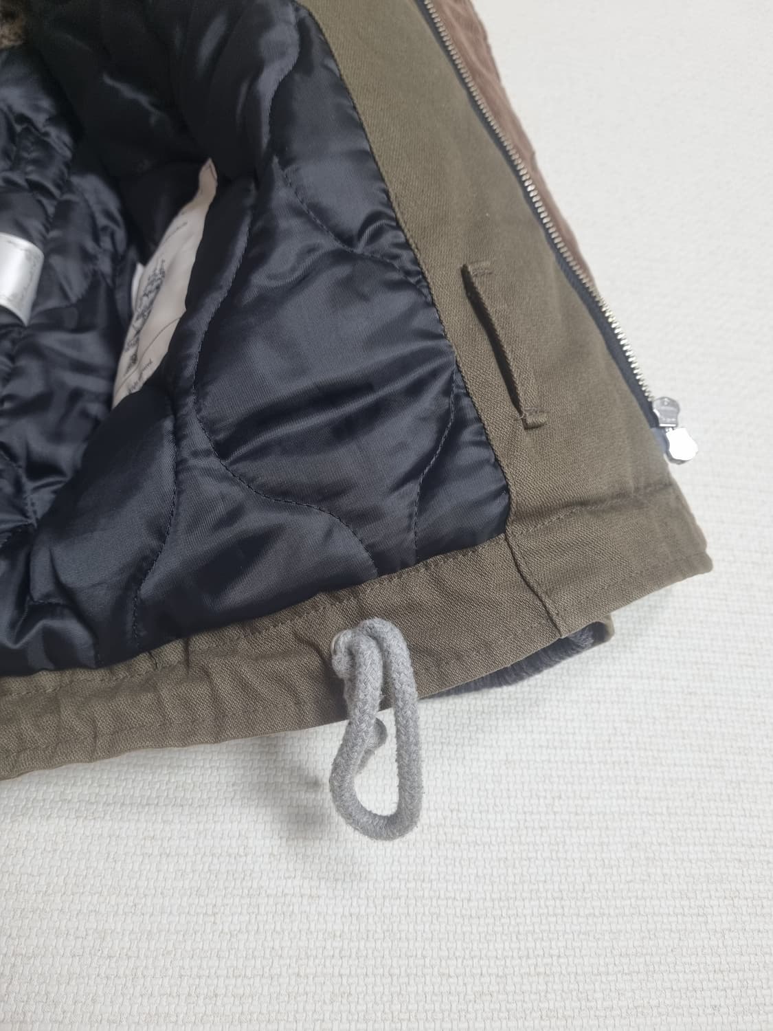 프리즘웍스 덱자켓 카키색 XL사이즈 상품이미지6