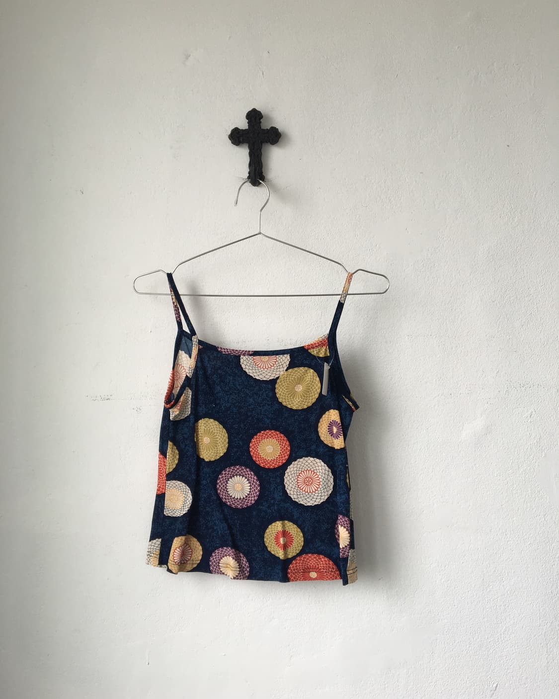 Oriental mood printing sleeveless 상품이미지1