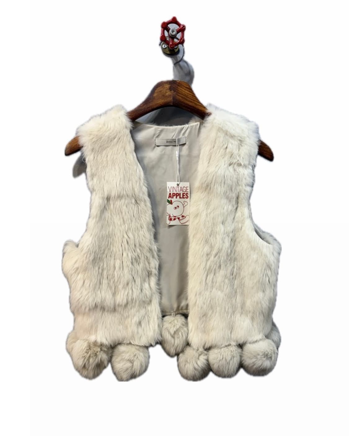 폼폼 퍼 조끼 상품이미지2