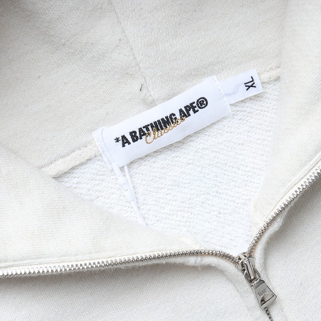 A BATHING APE Beige Logo Hoodie 상품이미지10