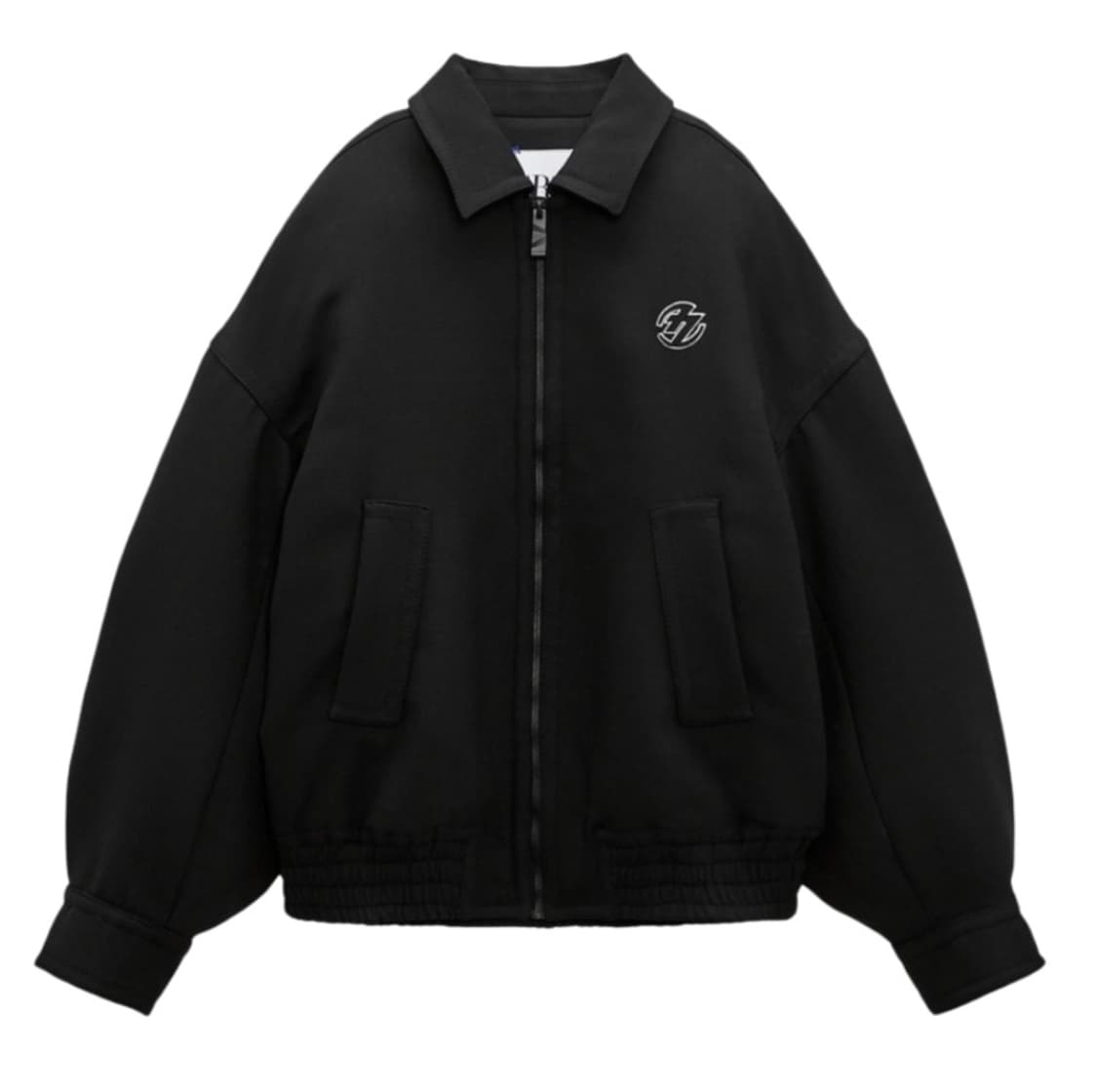 자라 x 아더에러 오버사이즈 칼라 봄버 자켓 블랙 상품이미지1