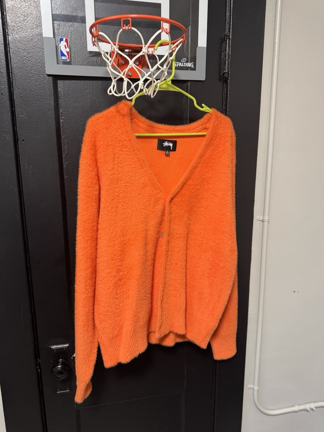스투시 쉐기 가디건 오렌지 상품이미지1