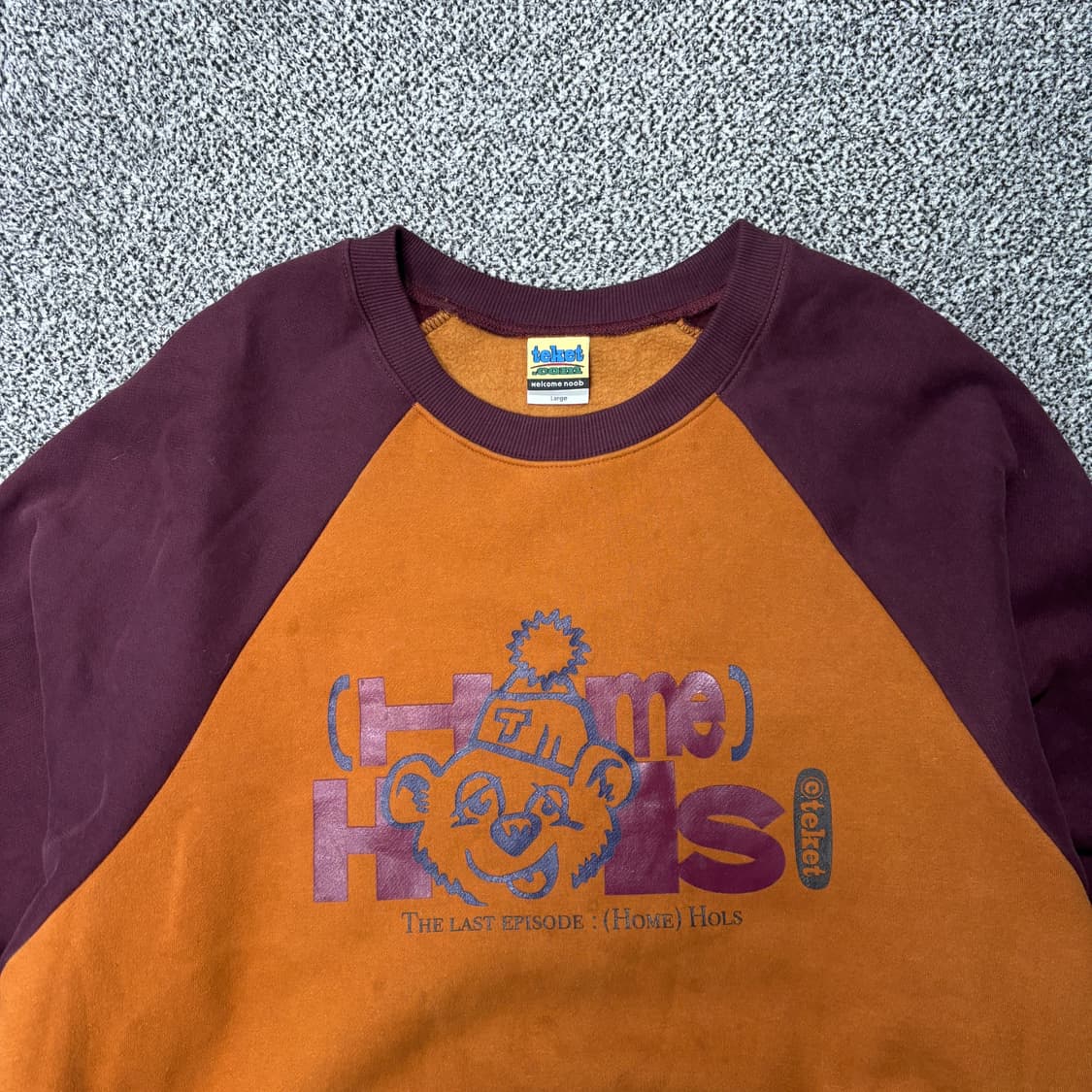 테켓 BEAR'S HUG RAGLAN 맨투맨 (L) 상품이미지2