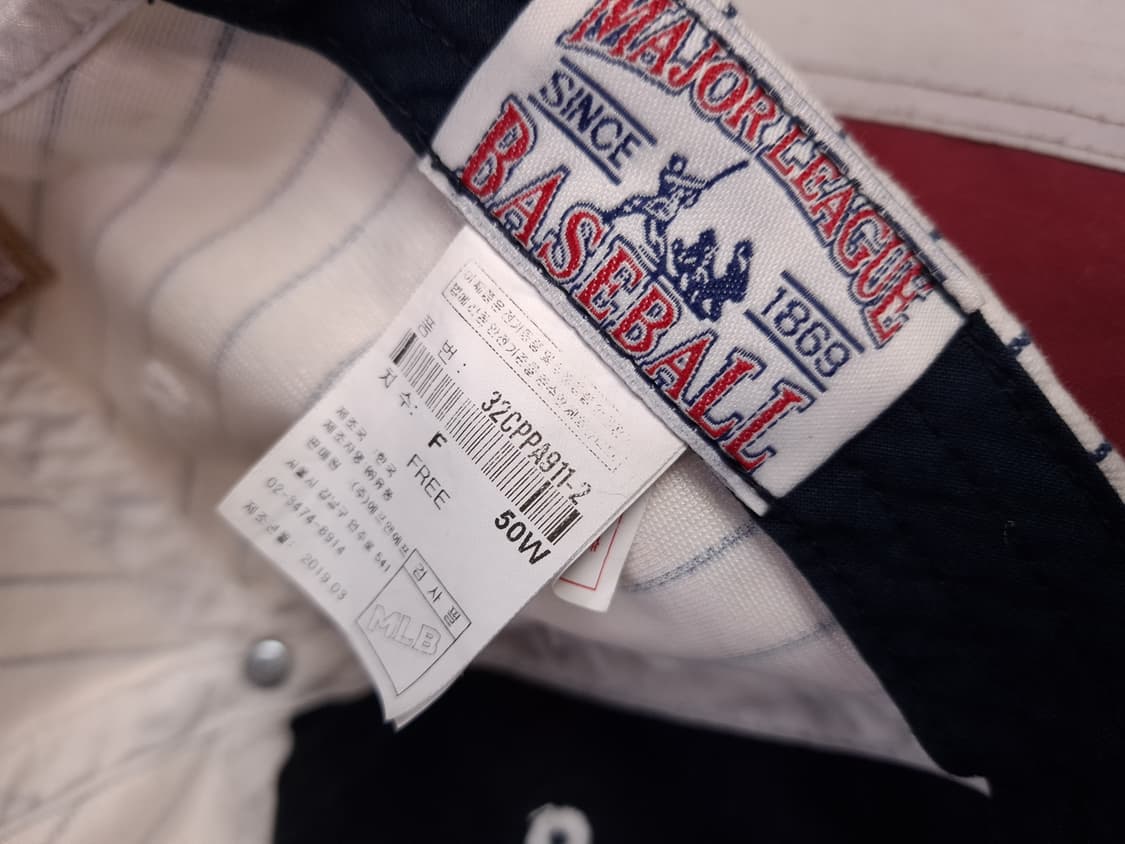 오리지날 MLB 뉴욕 양키스 스트라이프 볼캡 상품이미지7