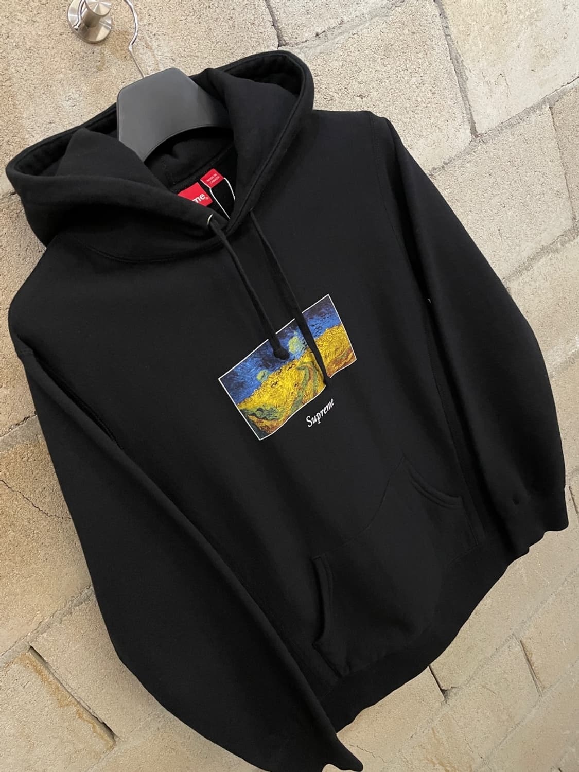 슈프림 17ss 반 고흐 후드 티셔츠 상품이미지3