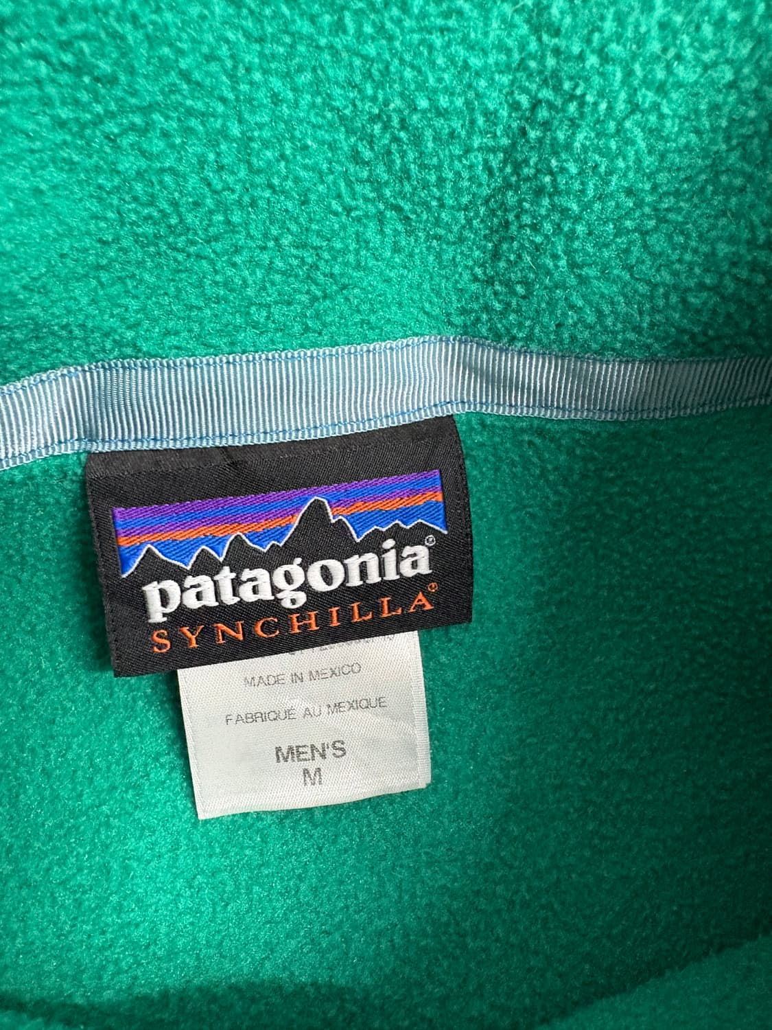 빈티지 파타고니아 신칠라 스냅티 그린 멘즈M 상품이미지3