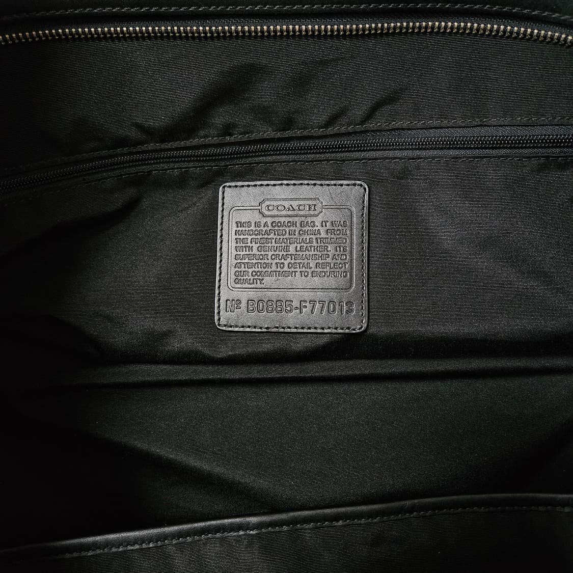 코치 COACH 시그니처 모노그램 레더 믹스 보스턴백 (+코치 볼캡) 상품이미지5