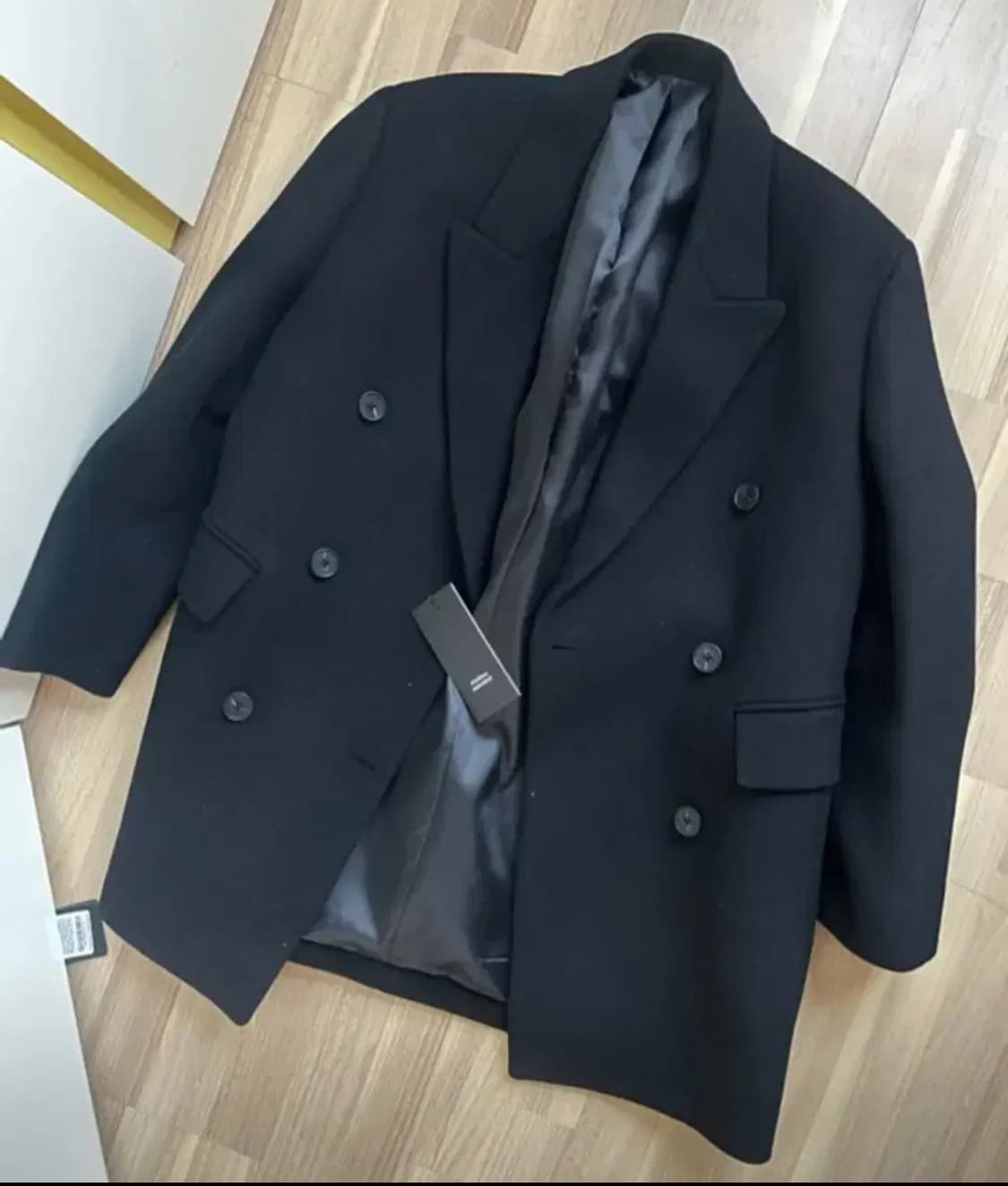 무신사 스탠다드 울 블렌드 하프 코트 상품이미지1