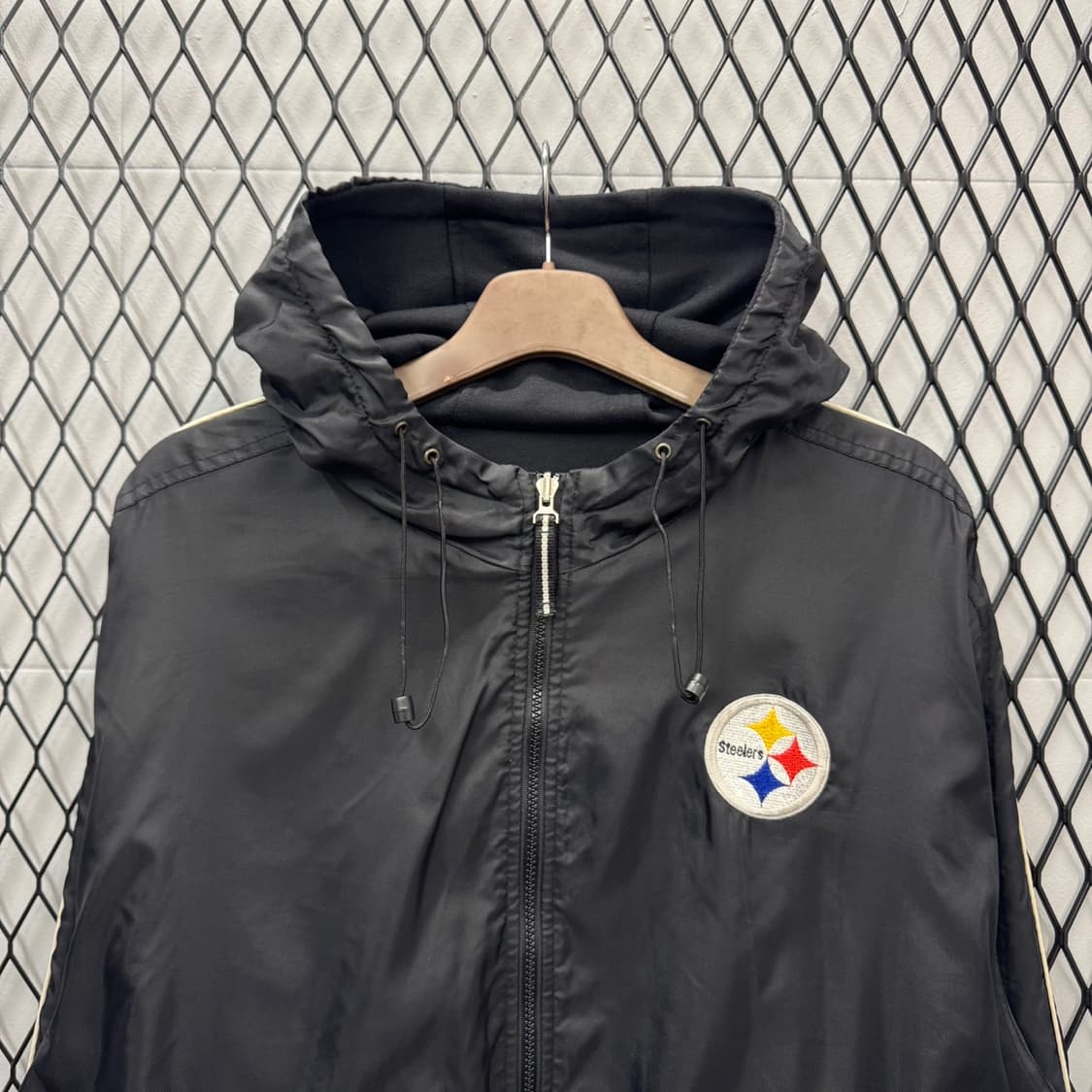 NFL X STEELERS 리버시블 바람막이 플리스 자켓 상품이미지3