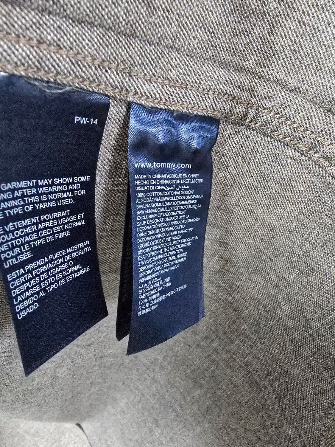 타미힐피거 남성 셔츠 긴팔 그레이 (1405) 상품이미지4