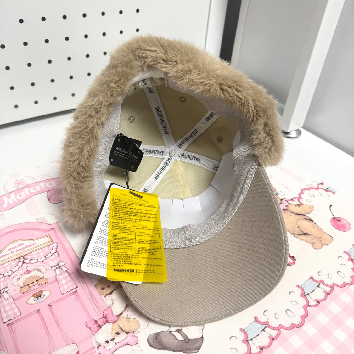 [새상품] 어메이징크리 골프 트루퍼 햇 상품이미지3