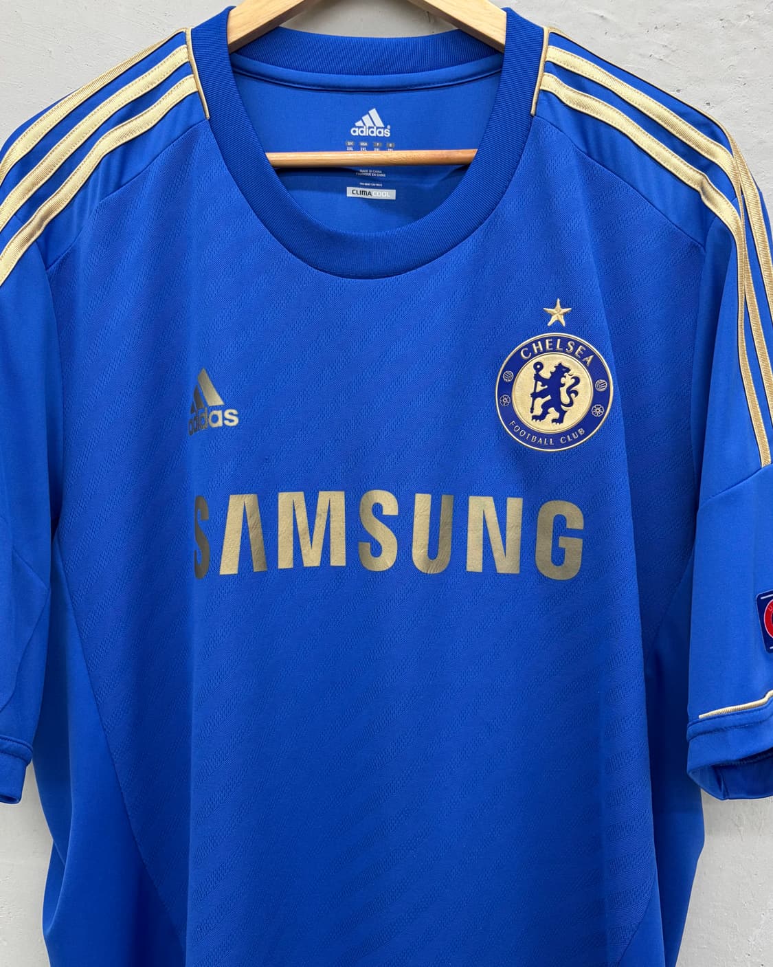 아디다스 12-13 첼시 홈 유로파.ver No.17 에덴 아자르 상품이미지6