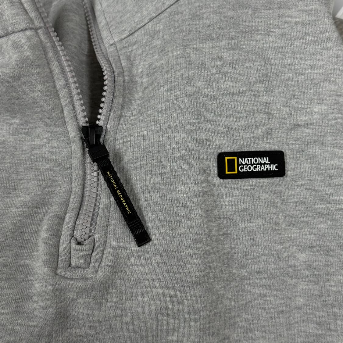 [M/루즈핏] 내셔널지오그래픽 반집업 긴팔 맨투맨티 상품이미지6