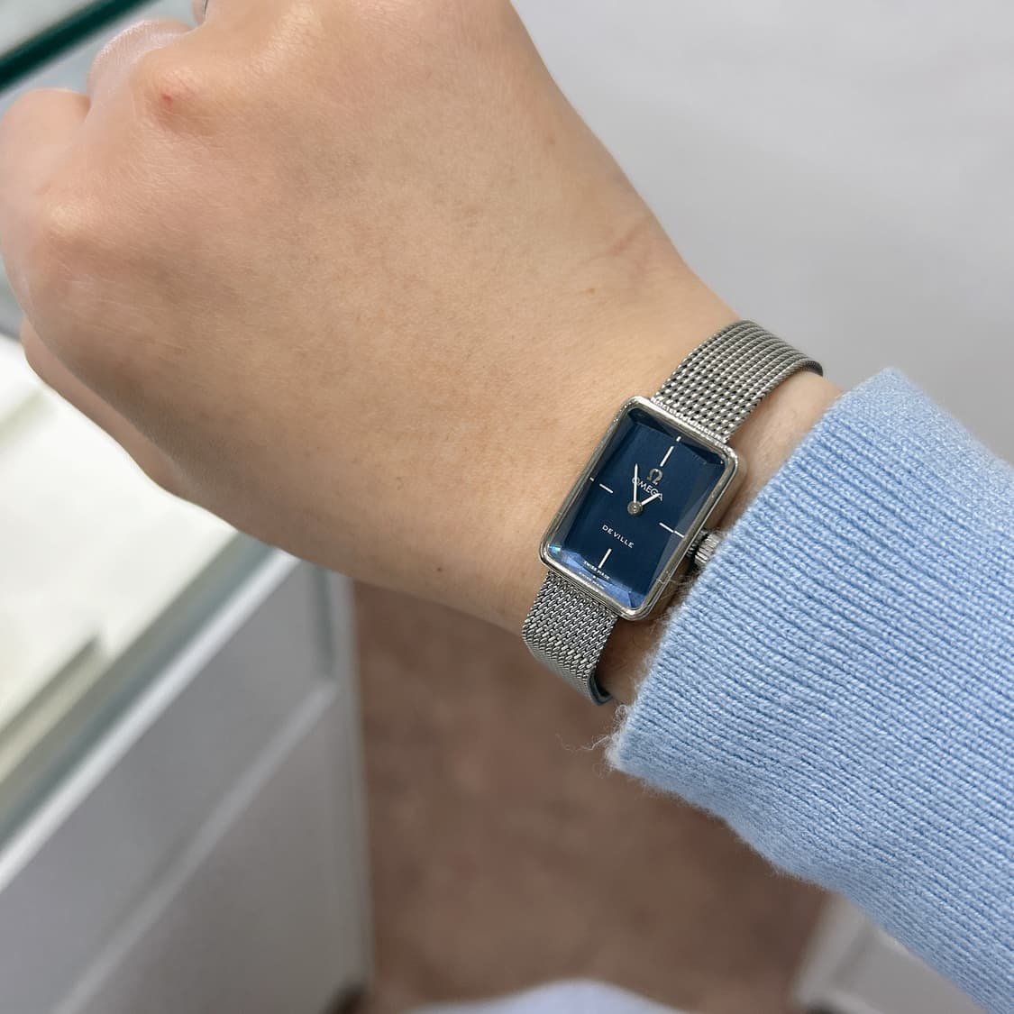 오메가 빈티지 여성 드빌 시계 상품이미지5