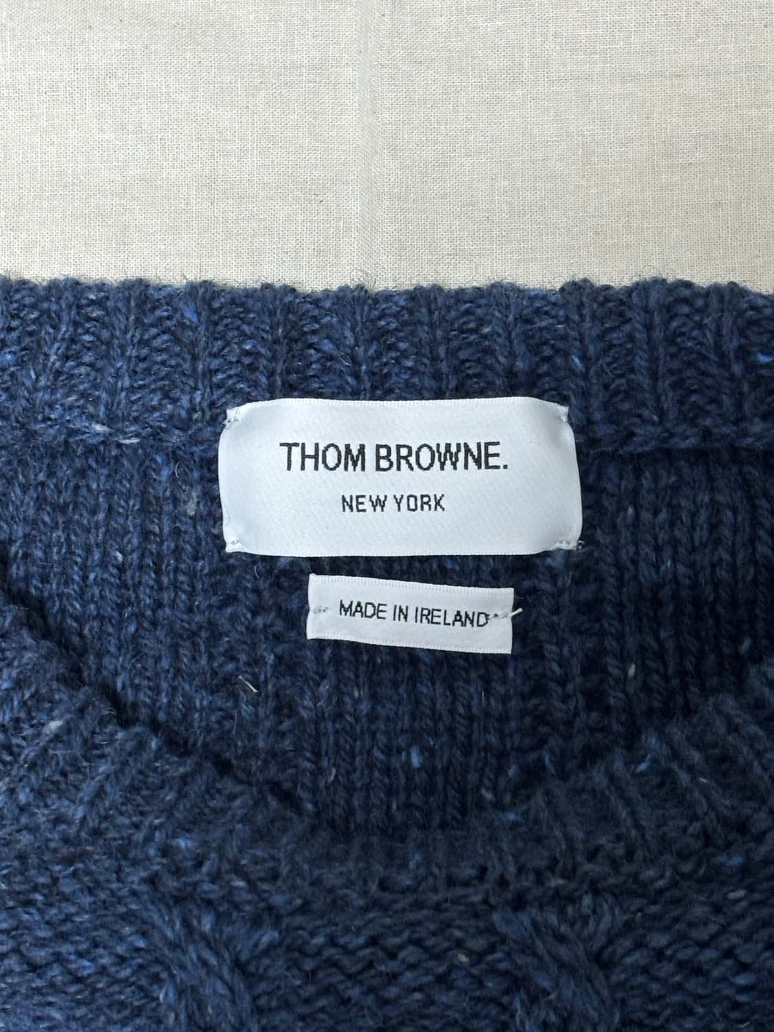 [새상품급] 톰브라운 도네갈 아란케이블 트위스트 니트 [3] 상품이미지3