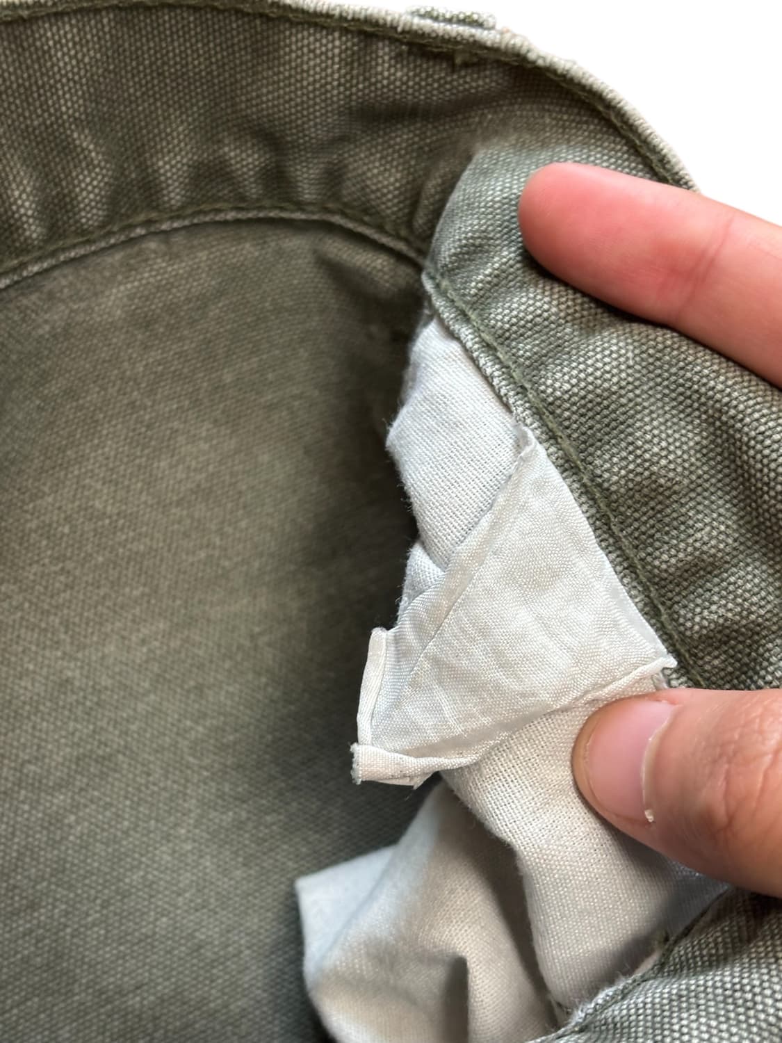 칼하트 빈티지 싱글니 카펜터 팬츠 모스그린 상품이미지10