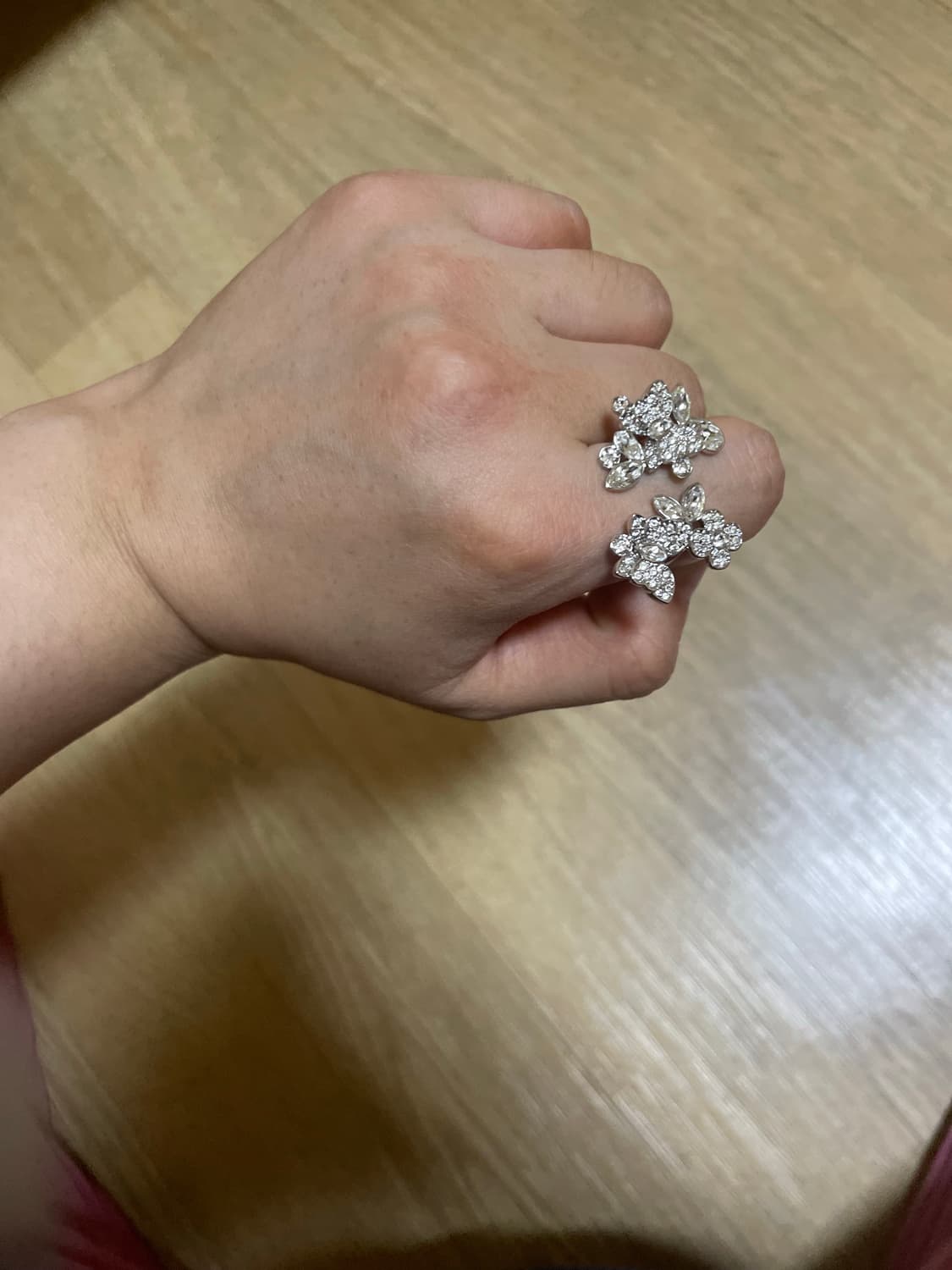 스와로브스키 반지 상품이미지2