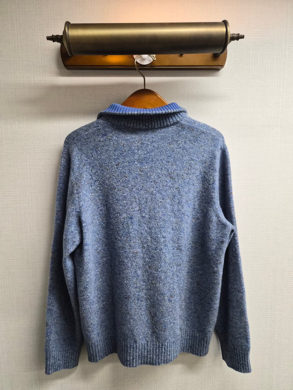 M/100) 페라가모 울 캐시미어 혼방 니트 집업 팝니다 상품이미지4