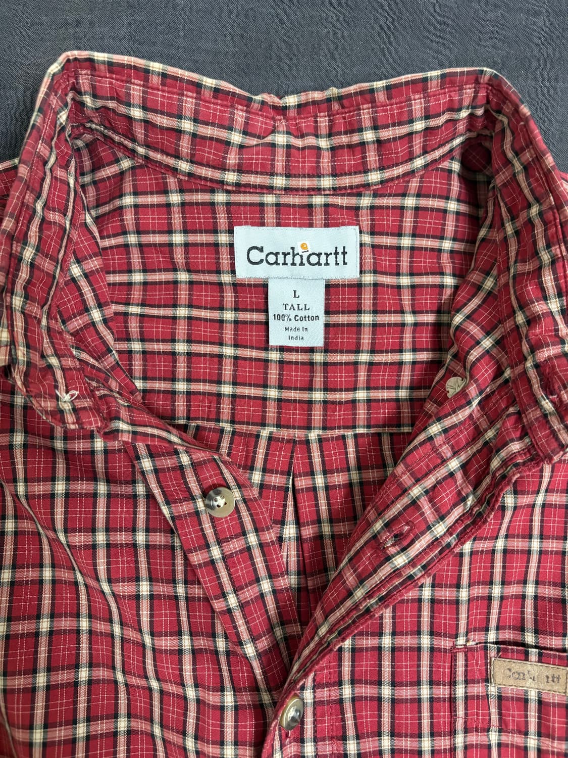 칼하트 빈티지 셔츠 L 상품이미지3