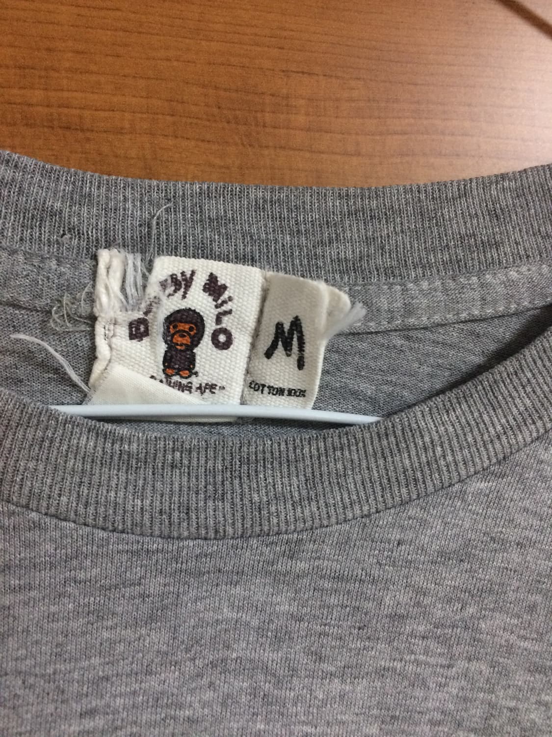 베이비 마일로 회색 반팔 상품이미지2