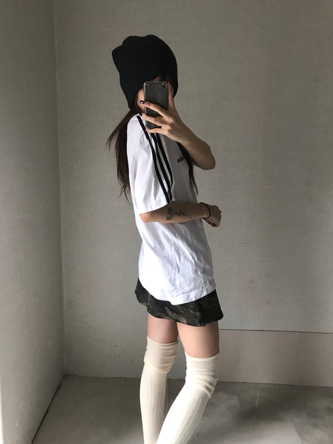 아디다스 흰검 반팔티셔츠 상품이미지3