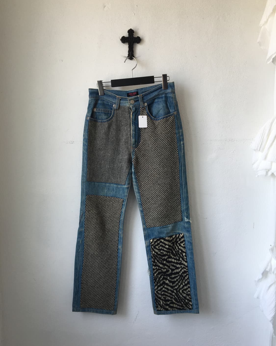 Patch point denim pants 상품이미지1