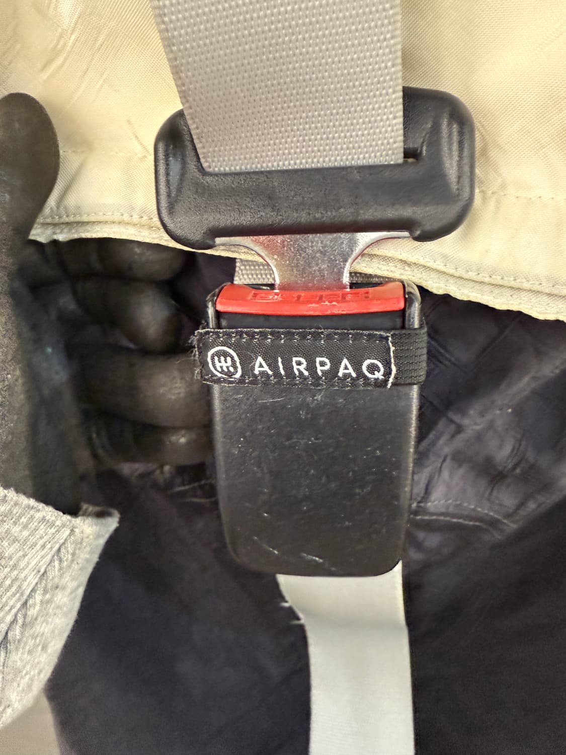 Airpaq 롤탑 백팩 블랙/베이지 상품이미지2