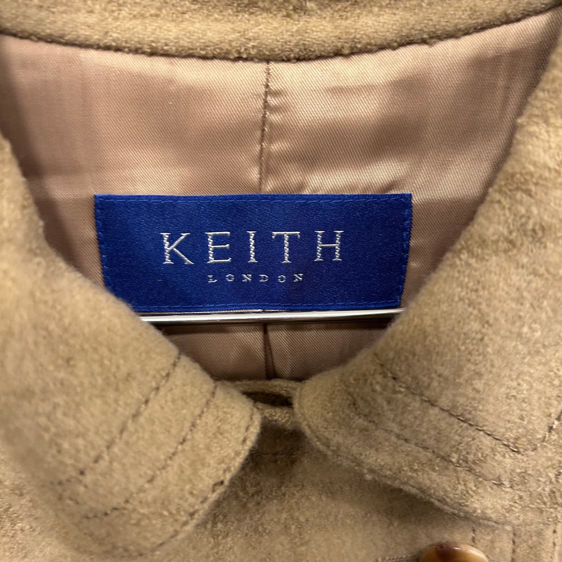 KEITH 런던 꾸레쥬 버튼 카라 울자켓 상품이미지3