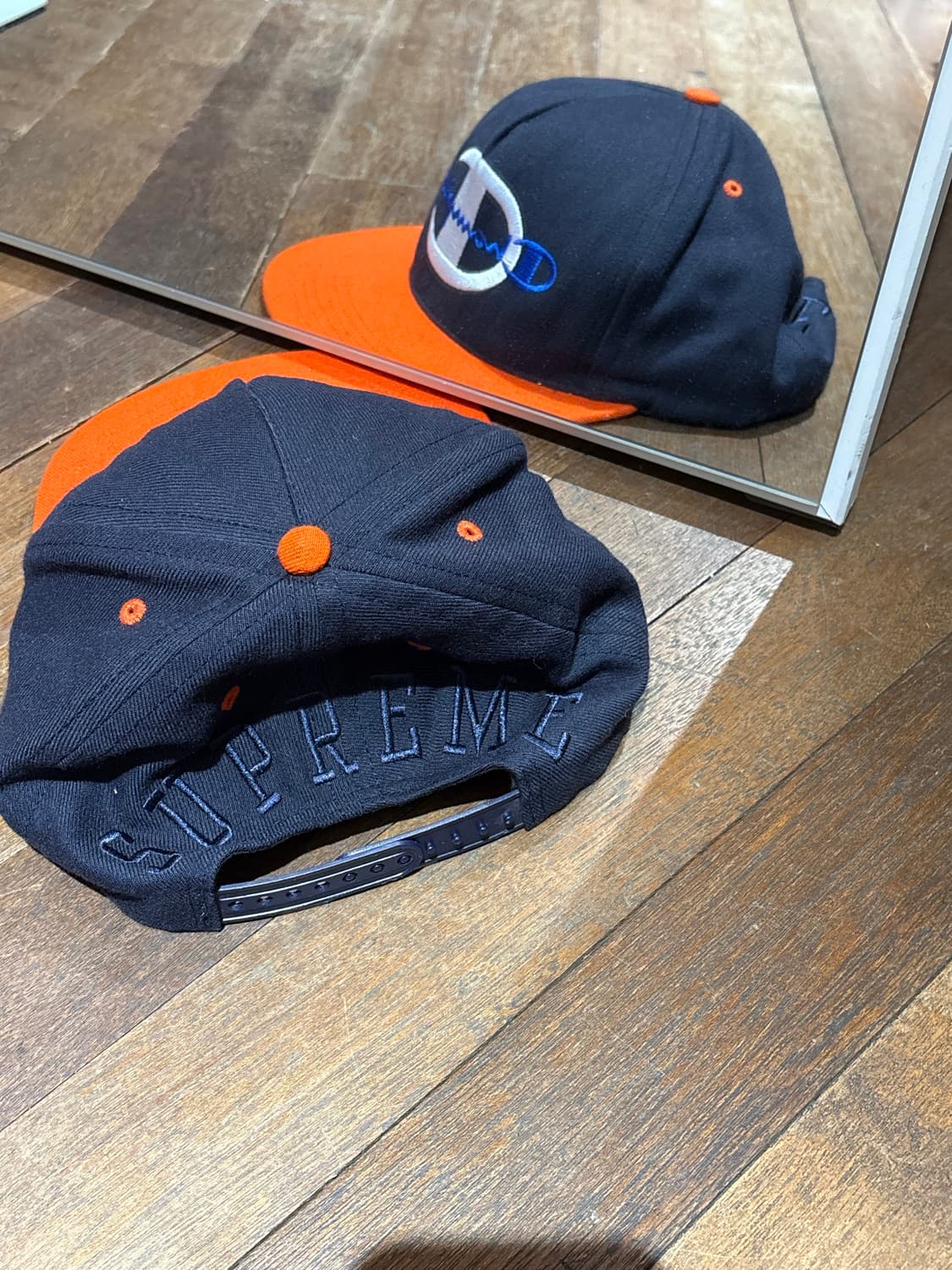 슈프림 X 챔피온 쿄카 스냅백 상품이미지2