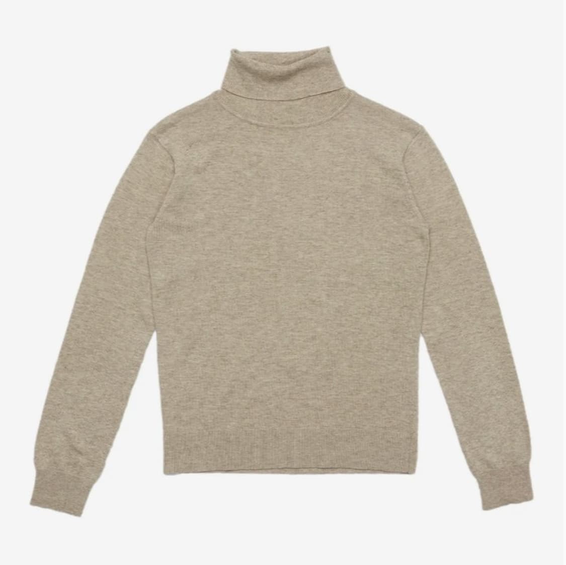 (새제품)PLAC 플랙 터틀넥 니트 베이지 L 상품이미지1